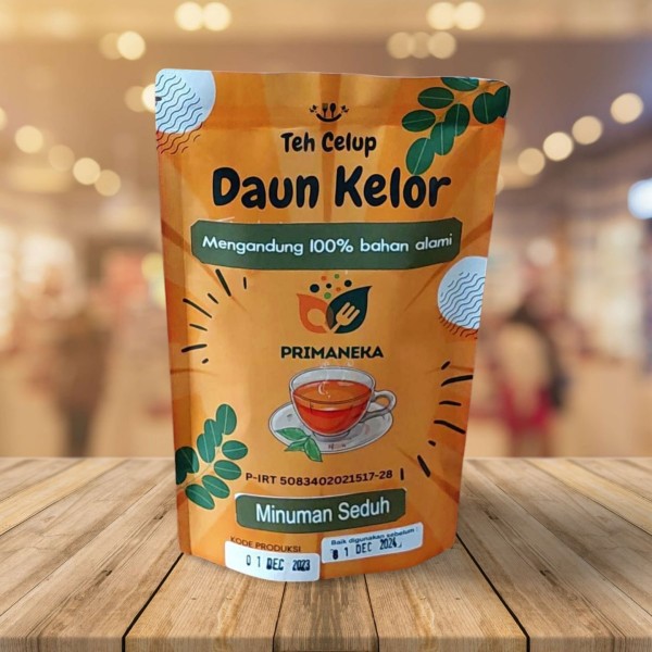 TEH CELUP DAUN KELOR PRIMANEKA